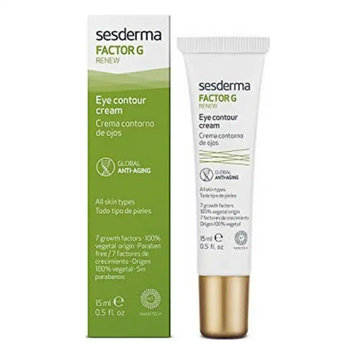 Eye contour factor g renew sesderma 15 ml _1064. DIAYTAR COTE D'IVOIRE - Votre Destination Shopping Inspirante. Explorez notre catalogue pour trouver des articles qui stimulent votre créativité et votre style de vie.