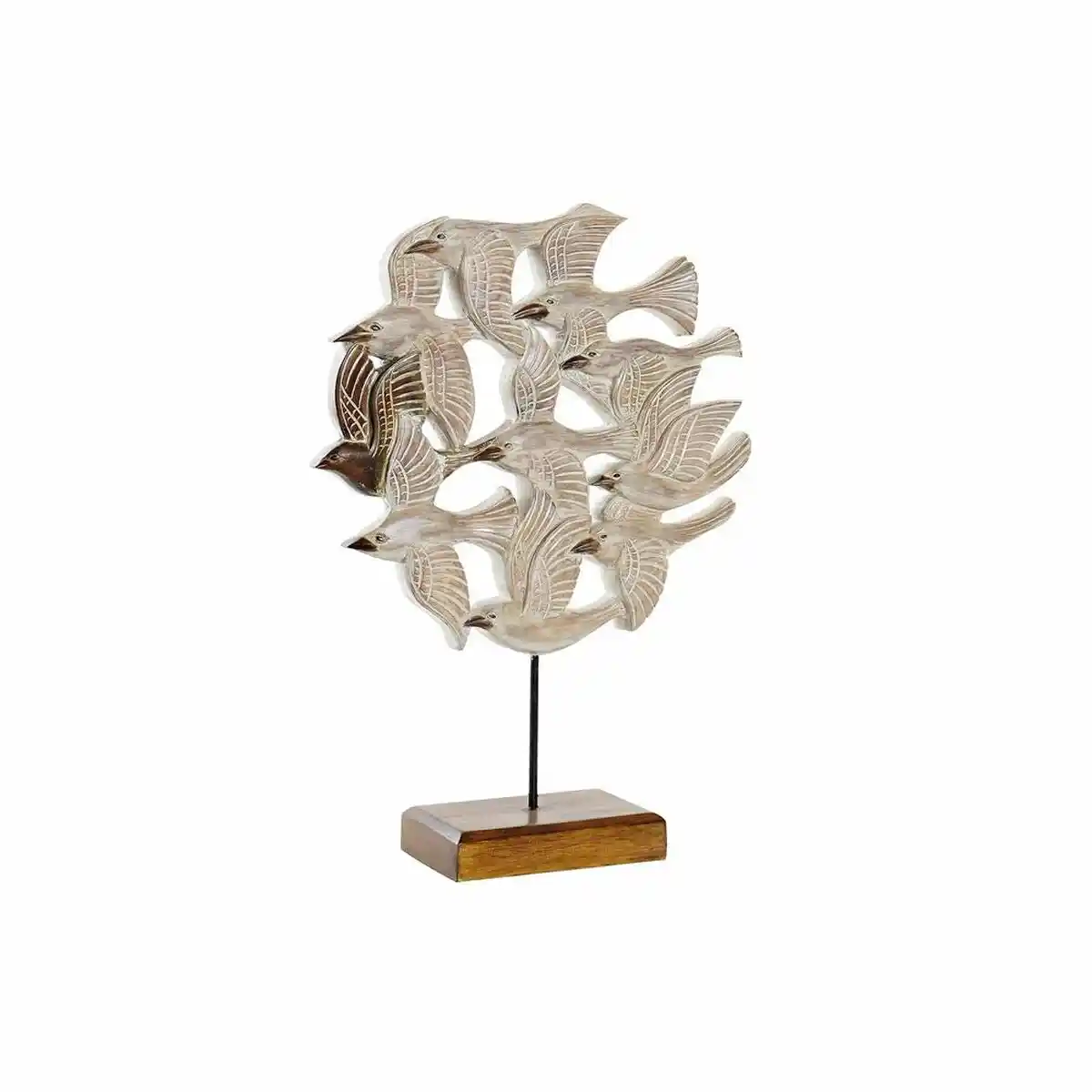 Figurine decorative dkd home decor beige iron birds 38 x 11 5_8470. DIAYTAR COTE D'IVOIRE - Votre Plateforme Shopping Engagée. Explorez notre catalogue et choisissez des produits qui reflètent notre dévouement envers la qualité et la satisfaction du client.