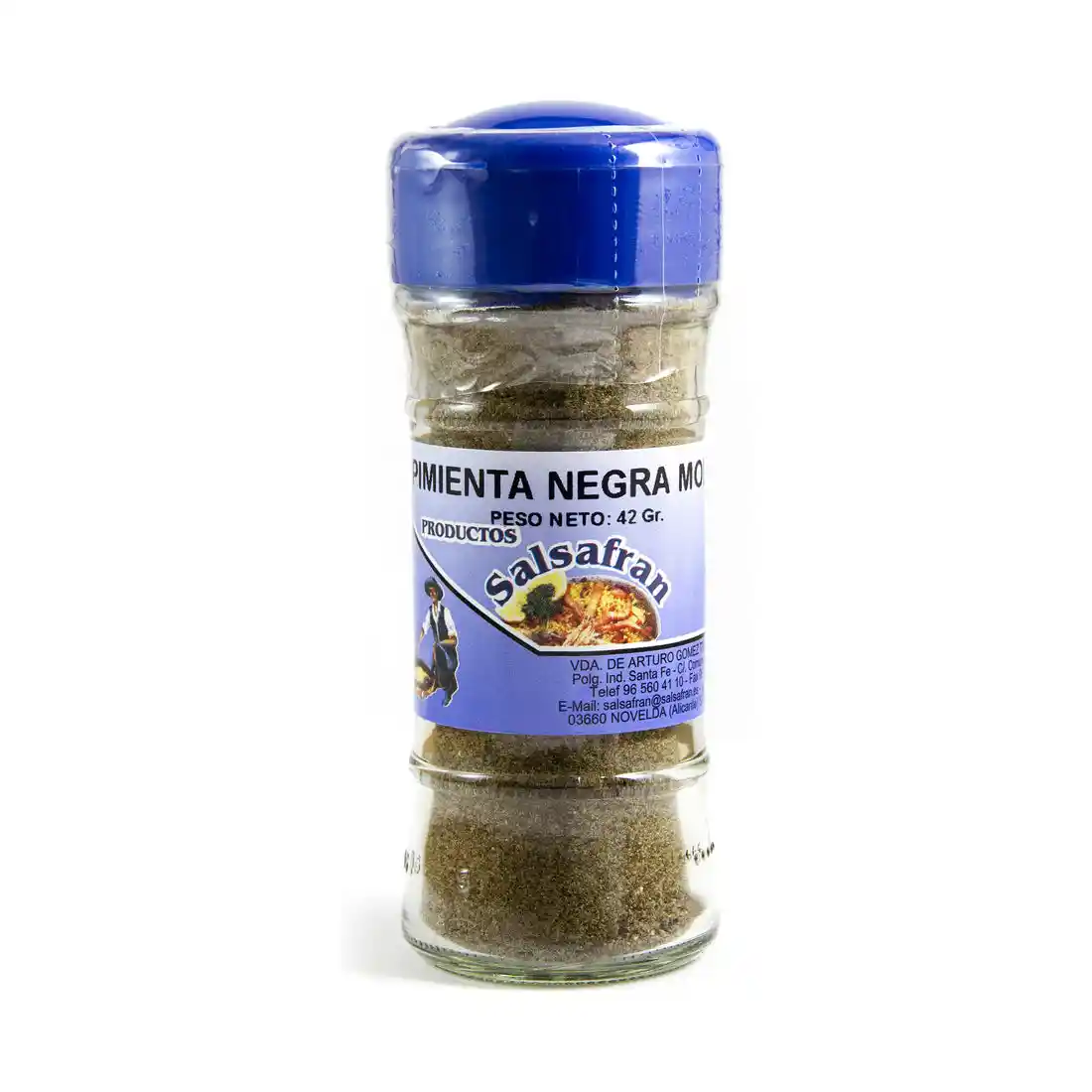 Salsafran au poivre noir moulu 40 g _9892. DIAYTAR COTE D'IVOIRE - Là où la Diversité Rencontre la Qualité. Parcourez notre gamme complète et trouvez des produits qui incarnent la richesse et l'unicité du Côte d'Ivoire.