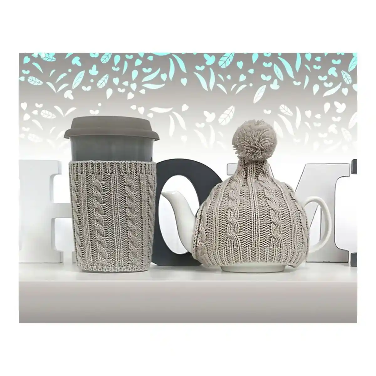 Set theiere grise 1 tasse 2 pcs _6934. Entrez dans l'Univers de DIAYTAR COTE D'IVOIRE - Où l'Élégance et la Variété se Rencontrent. Parcourez notre catalogue pour dénicher des articles qui ajoutent une touche d'élégance à votre vie.