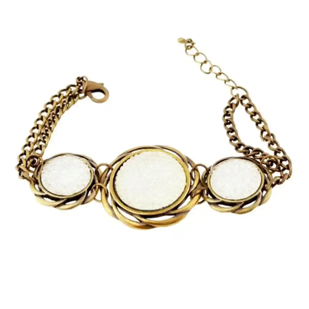 Bracelet femme cristian lay 437080 acier blanc dore 19 cm _8596. DIAYTAR COTE D'IVOIRE - Là où Chaque Achat a du Sens. Explorez notre gamme et choisissez des produits qui racontent une histoire, du traditionnel au contemporain.