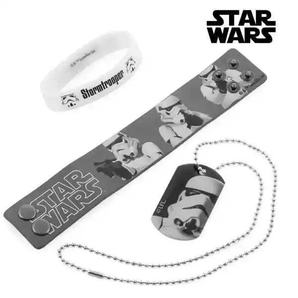 Bracelets et collier stormtrooper star wars _7524. DIAYTAR COTE D'IVOIRE - Votre Boutique en Ligne, Votre Choix Illimité. Parcourez nos rayons et découvrez des produits qui vous inspirent, de la mode à la maison et bien plus.