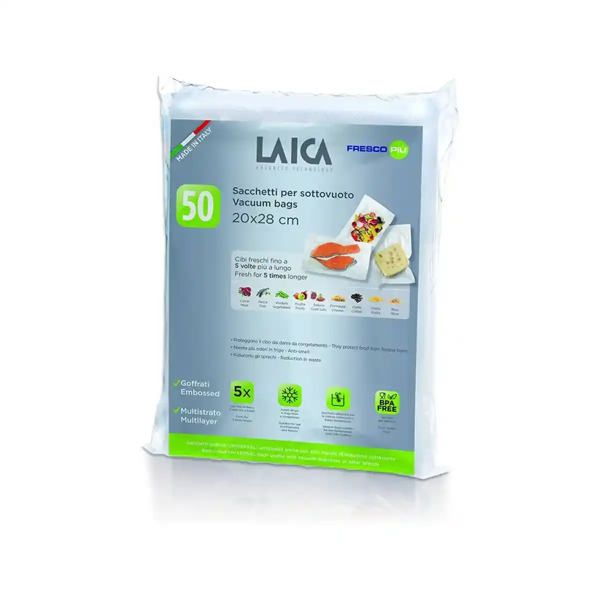 Sacs sous vide laica vt3504 20 x 28 cm 50 unites_4802. DIAYTAR COTE D'IVOIRE - Votre Boutique en Ligne, Votre Identité. Naviguez à travers notre plateforme et choisissez des articles qui expriment qui vous êtes et ce que vous chérissez.