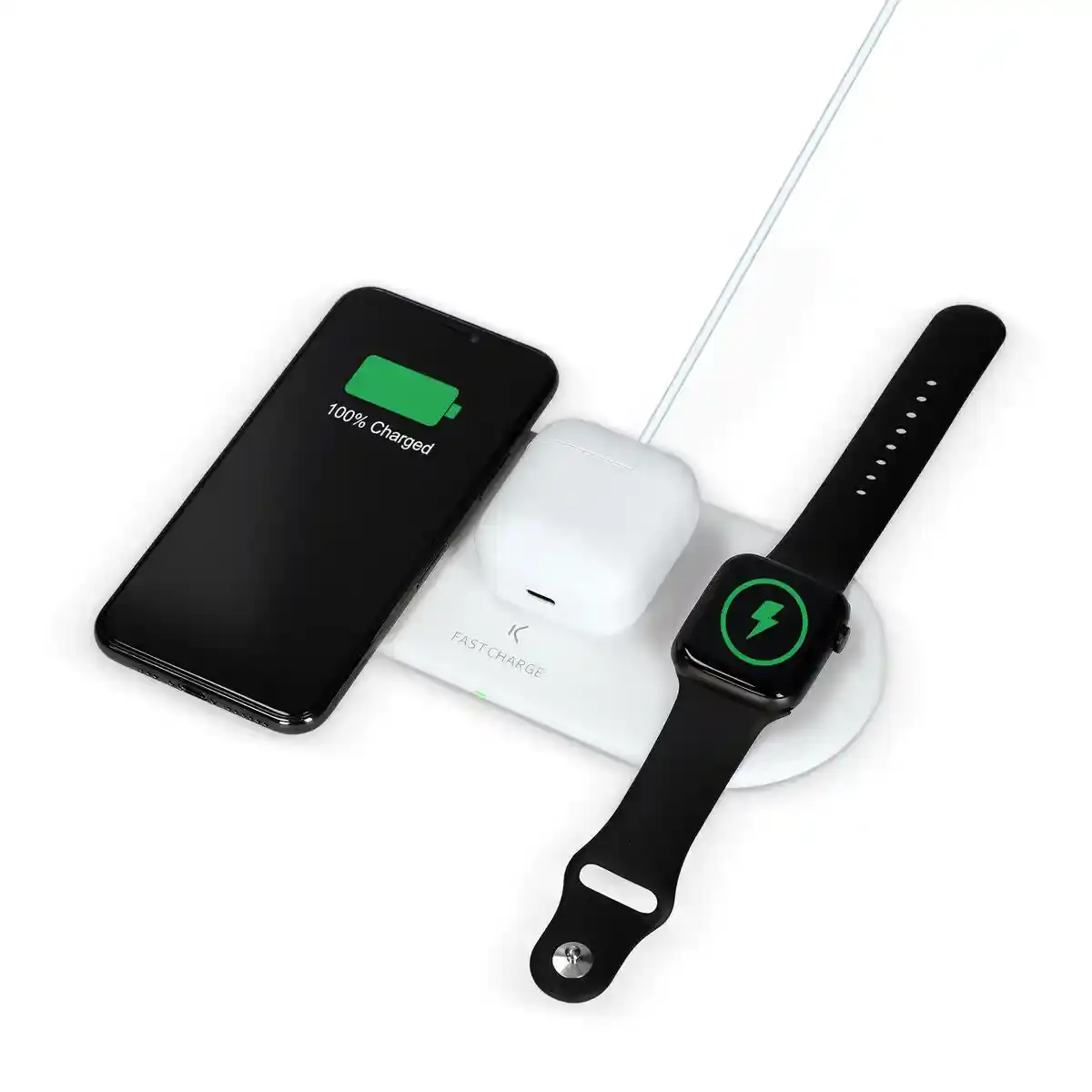 Chargeur sans fil ksix compatible apple_9651. DIAYTAR COTE D'IVOIRE - Là où les Possibilités sont Infinies. Parcourez nos catégories et laissez-vous séduire par des produits qui enrichiront votre quotidien, du pratique à l'esthétique.