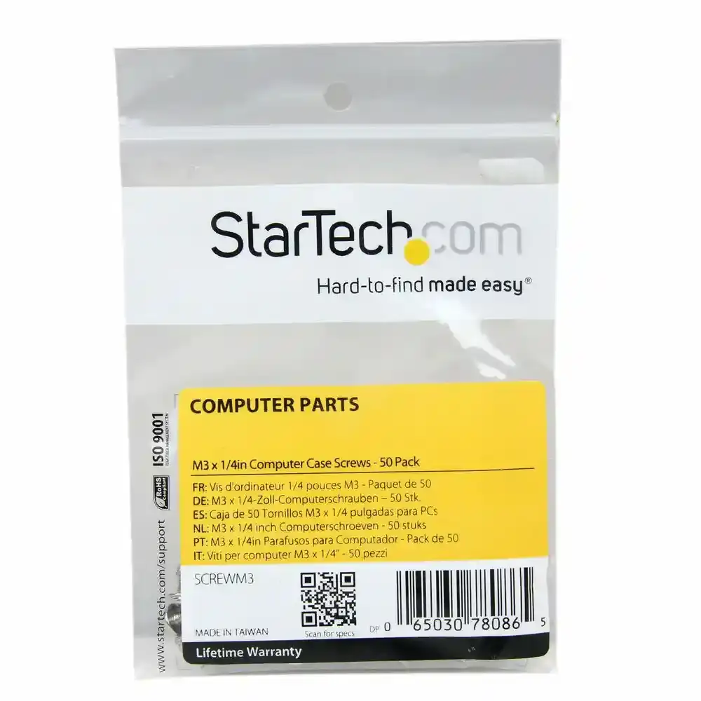 Kit de vis startech screwm3_2548. DIAYTAR COTE D'IVOIRE - Où Choisir est un Acte d'Amour pour le Côte d'Ivoire. Explorez notre boutique en ligne et choisissez des articles qui célèbrent la culture et l'artisanat du pays.