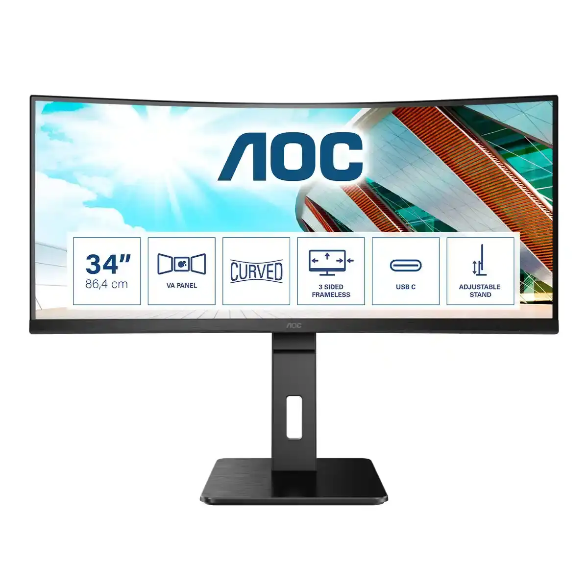 Moniteur aoc cu34p2c_7575. DIAYTAR COTE D'IVOIRE - Où Choisir est une Célébration de l'Artisanat. Explorez notre boutique en ligne et choisissez des articles qui incarnent l'art et le savoir-faire du Côte d'Ivoire.