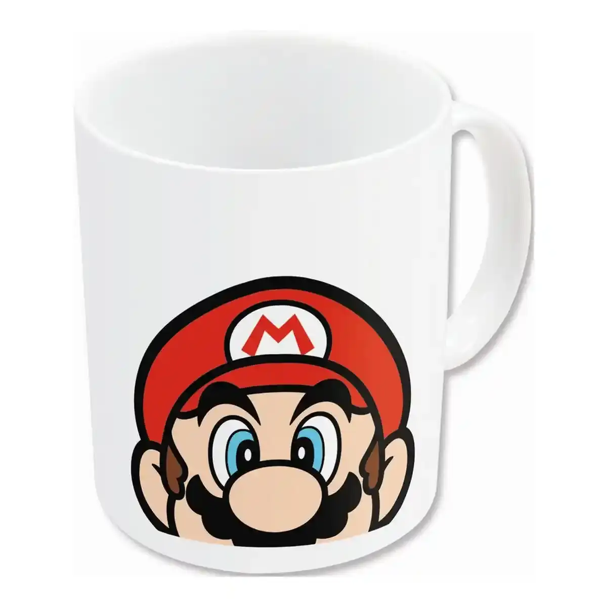 Mug super mario blanc ceramique rouge 350 ml _3279. DIAYTAR COTE D'IVOIRE - Là où l'Élégance Devient un Mode de Vie. Naviguez à travers notre gamme et choisissez des produits qui apportent une touche raffinée à votre quotidien.