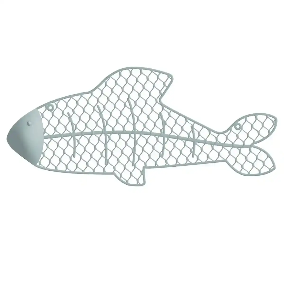 Peinture poisson 50 17 x 2 54 x 22 23 cm metal bleu_6487. Bienvenue sur DIAYTAR COTE D'IVOIRE - Où Chaque Produit a son Histoire. Découvrez notre sélection unique et choisissez des articles qui racontent la richesse culturelle et artistique du Côte d'Ivoire.
