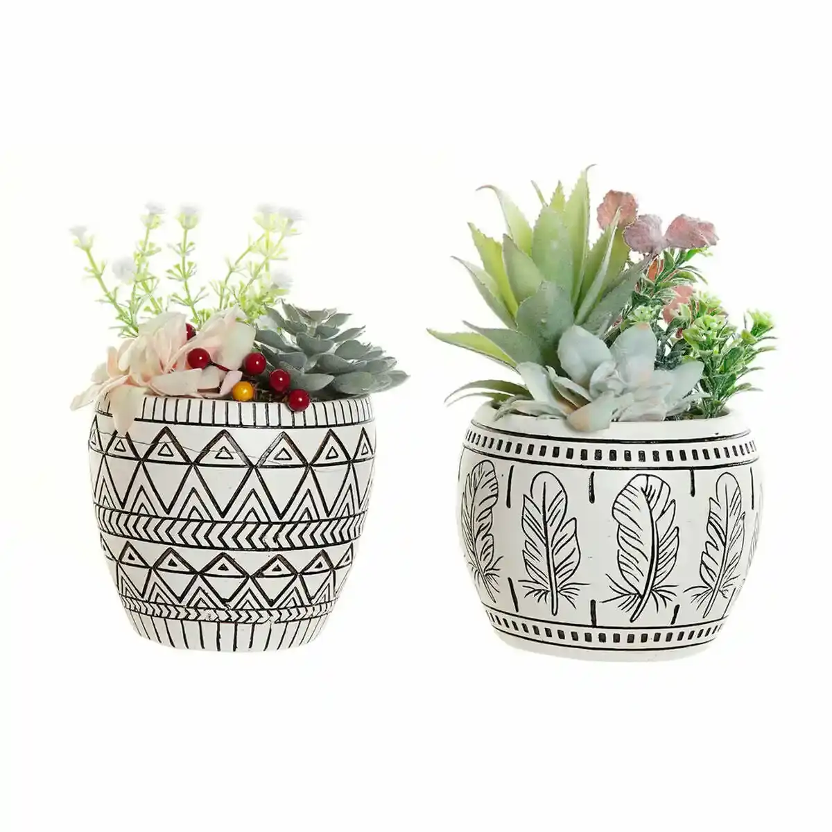 Plante decorative dkd home decor polyethylene resine multicolore 12 x 12_7634. DIAYTAR COTE D'IVOIRE - L'Art de Choisir, l'Art de Vivre. Parcourez notre boutique en ligne et découvrez des produits qui transforment chaque choix en une expérience enrichissante.