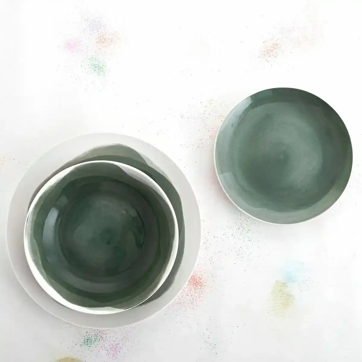 Vaisselle bidasoa etherea porcelaine verte 18 pieces _4040. DIAYTAR COTE D'IVOIRE - Votre Portail Vers l'Exclusivité. Explorez notre boutique en ligne pour trouver des produits uniques et exclusifs, conçus pour les amateurs de qualité.