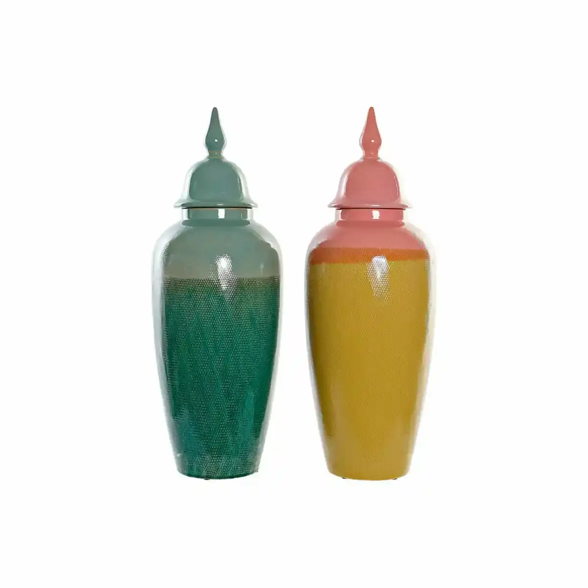 Vase dkd home decor vert ocre bicolore gres 21 x 21_6926. Bienvenue sur DIAYTAR COTE D'IVOIRE - Votre Source de Trouvailles Uniques. Explorez nos rayons virtuels pour dénicher des trésors que vous ne trouverez nulle part ailleurs, allant des trésors artisanaux aux articles tendance.