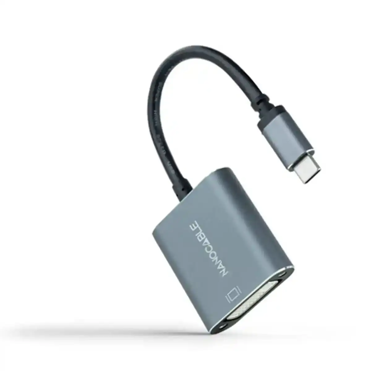 Adaptateur usb c vers dvi nanocable 10 16 4103 g gris 15 cm_7631. DIAYTAR COTE D'IVOIRE - Là où Chaque Produit a son Histoire. Découvrez notre gamme de produits, chacun portant en lui le récit de l'artisanat et de la passion, pour vous offrir une expérience de shopping authentique.