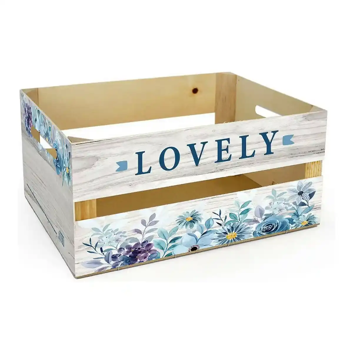 Boite de rangement confortime lovely wood 39 x 29 x 15_9025. DIAYTAR COTE D'IVOIRE - Où Choisir Devient un Plaisir. Découvrez notre boutique en ligne et choisissez parmi une variété de produits qui satisferont tous vos besoins.