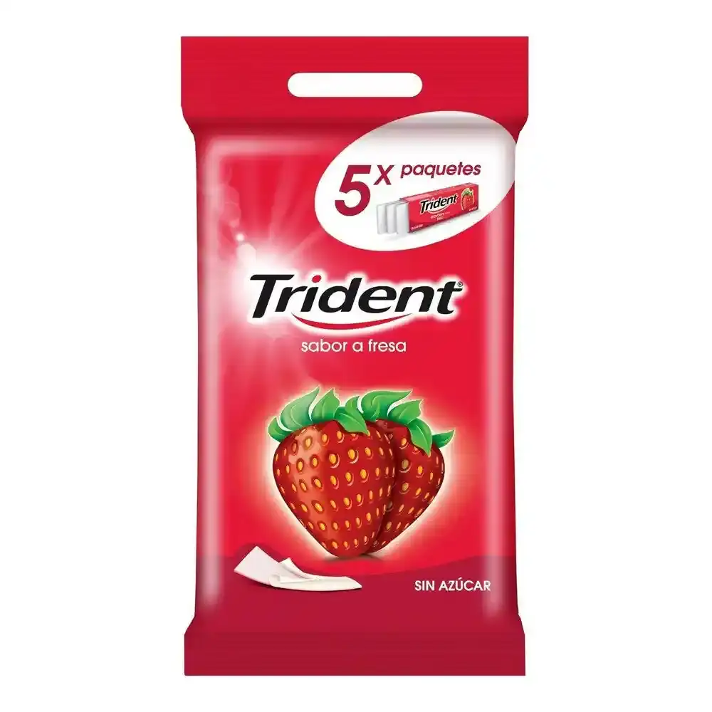 Chewing gum trident fraise 5 packs _6883. DIAYTAR COTE D'IVOIRE - Votre Portail Vers l'Exclusivité. Explorez notre boutique en ligne pour trouver des produits uniques et exclusifs, conçus pour les amateurs de qualité.
