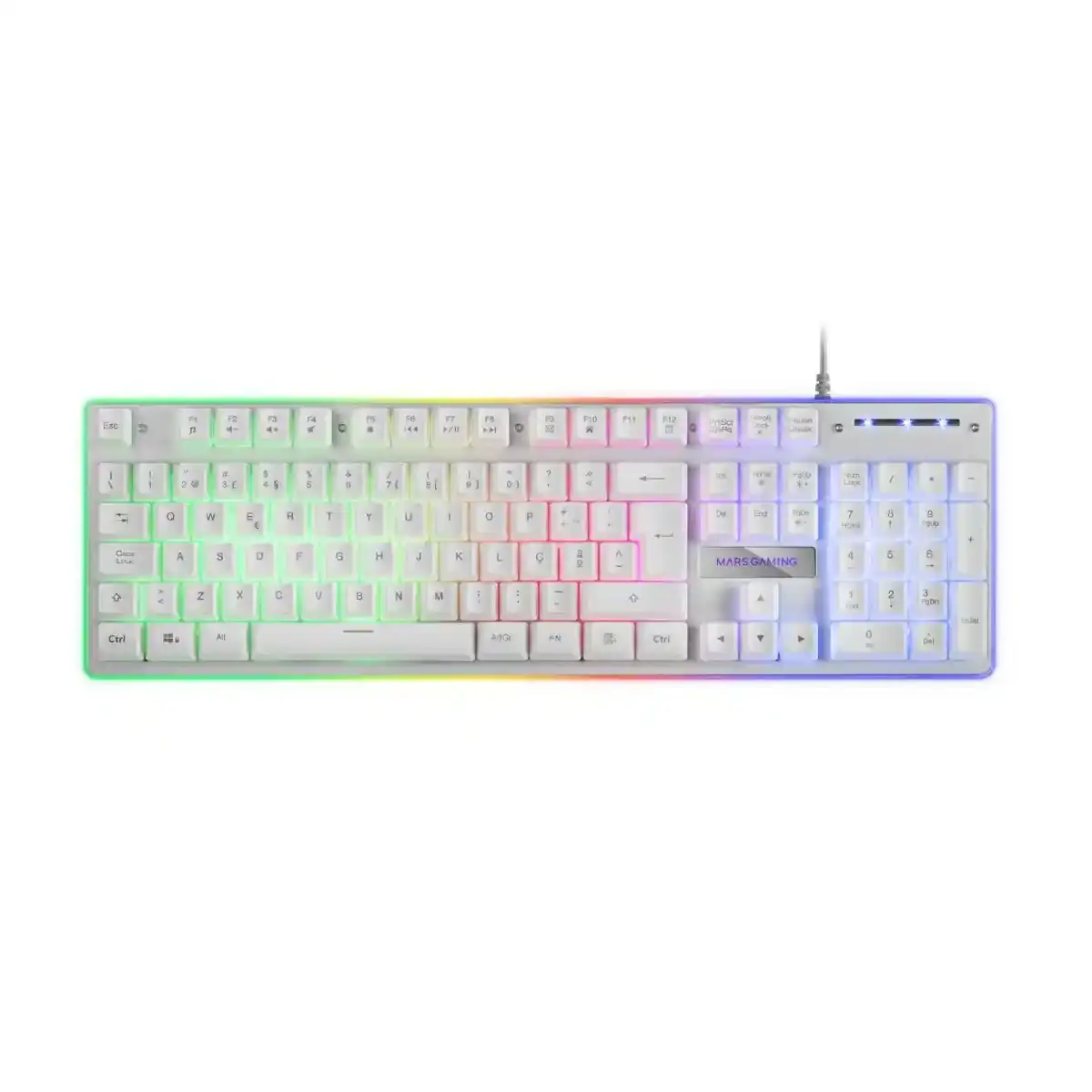 Clavier mars gaming mk220w qwerty portugais_1106. DIAYTAR COTE D'IVOIRE - Là où les Possibilités sont Infinies. Parcourez nos catégories et laissez-vous séduire par des produits qui enrichiront votre quotidien, du pratique à l'esthétique.