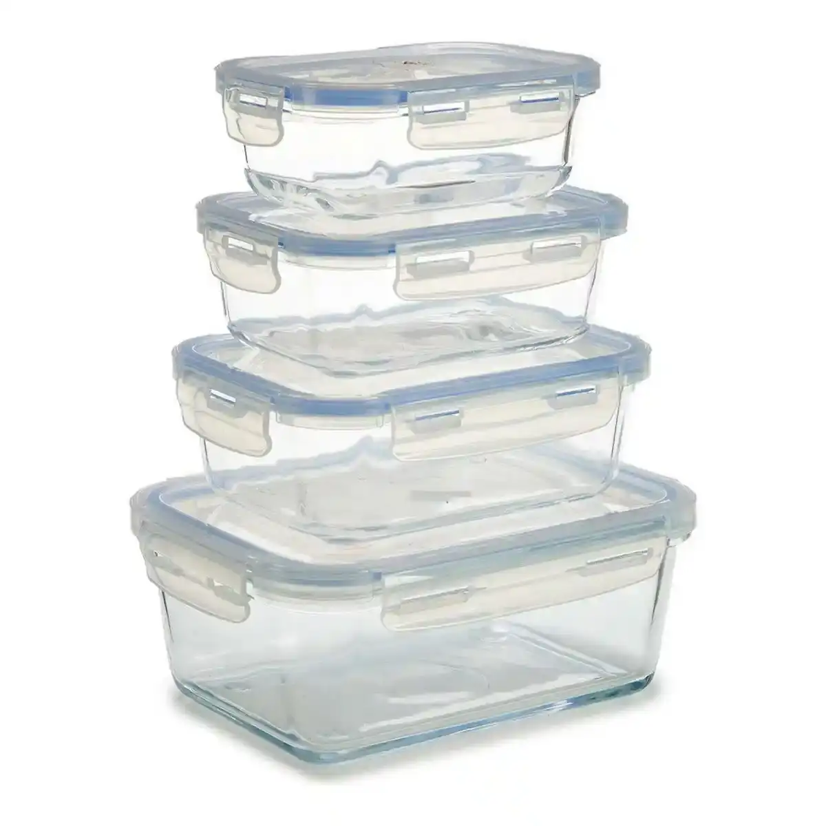 Ensemble de boites a lunch vivalto glass crystal 16 x 8 5_7923. DIAYTAR COTE D'IVOIRE - L'Art de Choisir, l'Art de Vivre. Parcourez notre boutique en ligne et choisissez parmi des produits de qualité qui ajoutent de l'élégance à votre quotidien.