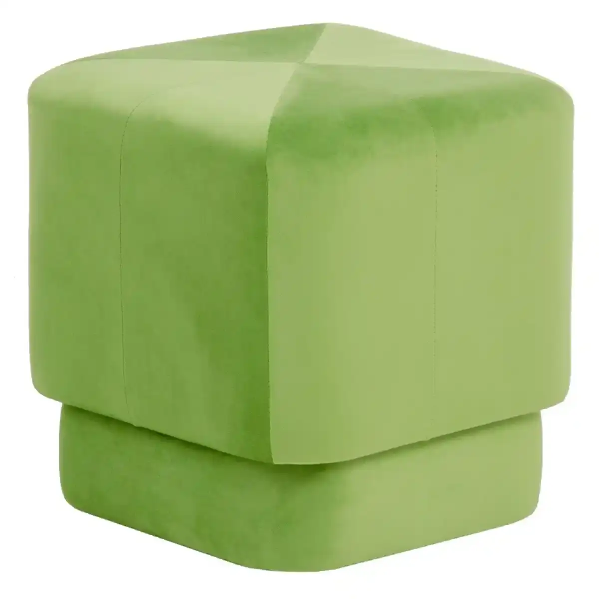 Pouf tissu synthetique bois 40 x 40 x 40 cm vert_6335. DIAYTAR COTE D'IVOIRE - Où la Qualité et la Diversité Fusionnent. Explorez notre boutique en ligne pour découvrir une gamme variée de produits qui incarnent l'excellence et l'authenticité.