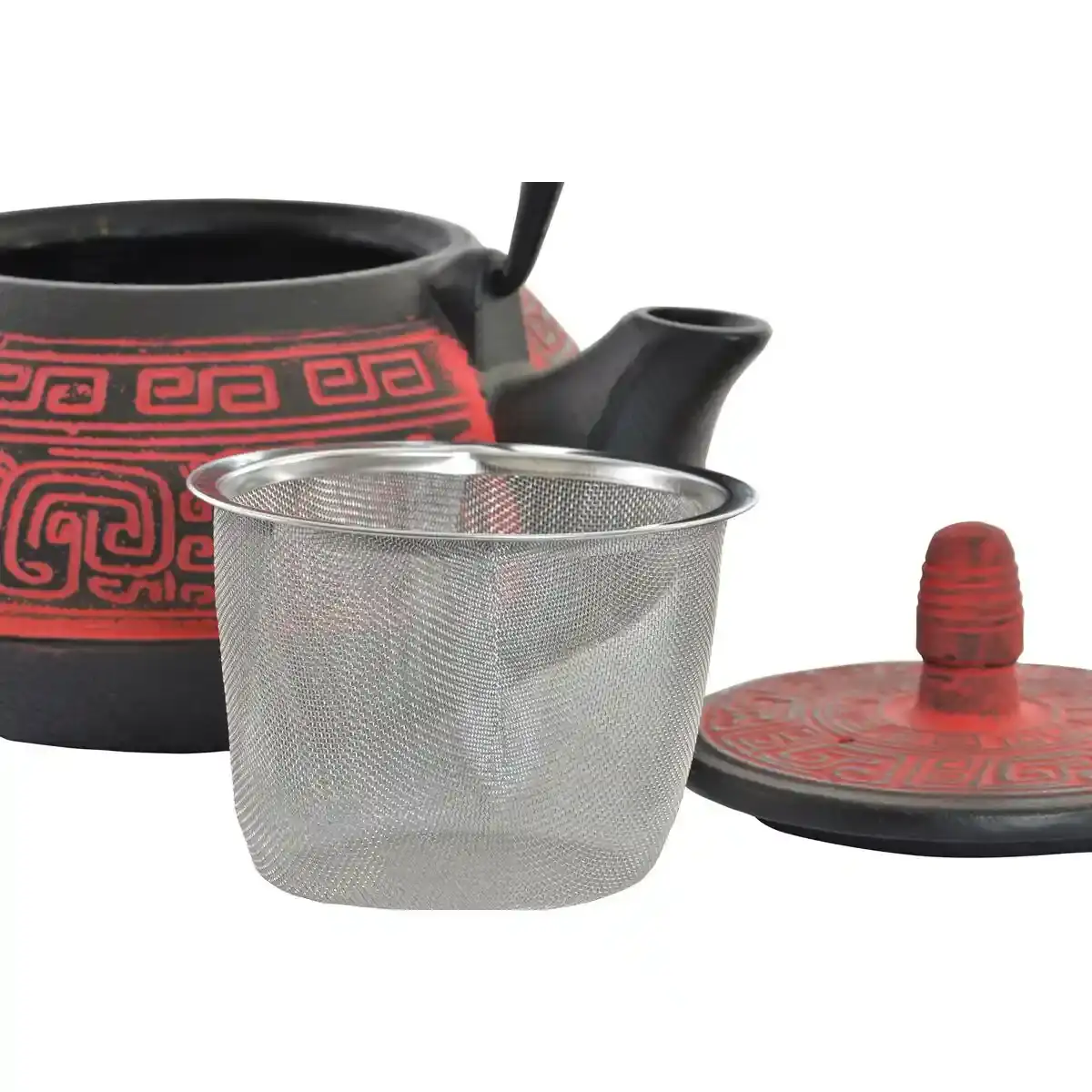 Theiere dkd home decor rouge noir 800 ml_1354. DIAYTAR COTE D'IVOIRE - L'Art du Shopping Sublime. Naviguez à travers notre catalogue et choisissez parmi des produits qui ajoutent une touche raffinée à votre vie quotidienne.