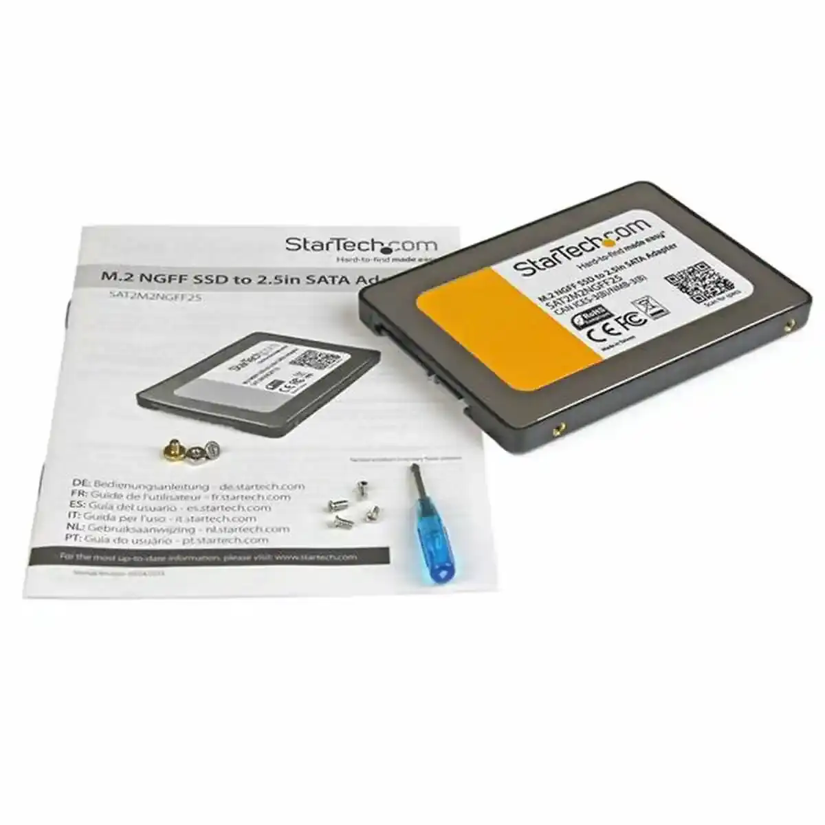 Adaptateur sata startech sat2m2ngff25 ssd m 2 sata iii 2 5 _9138. DIAYTAR COTE D'IVOIRE - Où la Tradition s'Harmonise avec le Moderne. Parcourez notre gamme diversifiée et choisissez des produits qui révèlent l'âme du Côte d'Ivoire.