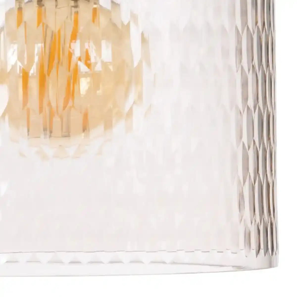 Plafonnier cristal metal 20 x 20 x 27 cm_9577. Bienvenue sur DIAYTAR COTE D'IVOIRE - Où Chaque Article a son Histoire. Découvrez notre sélection méticuleuse de produits qui racontent l'authenticité et la beauté du Côte d'Ivoire.