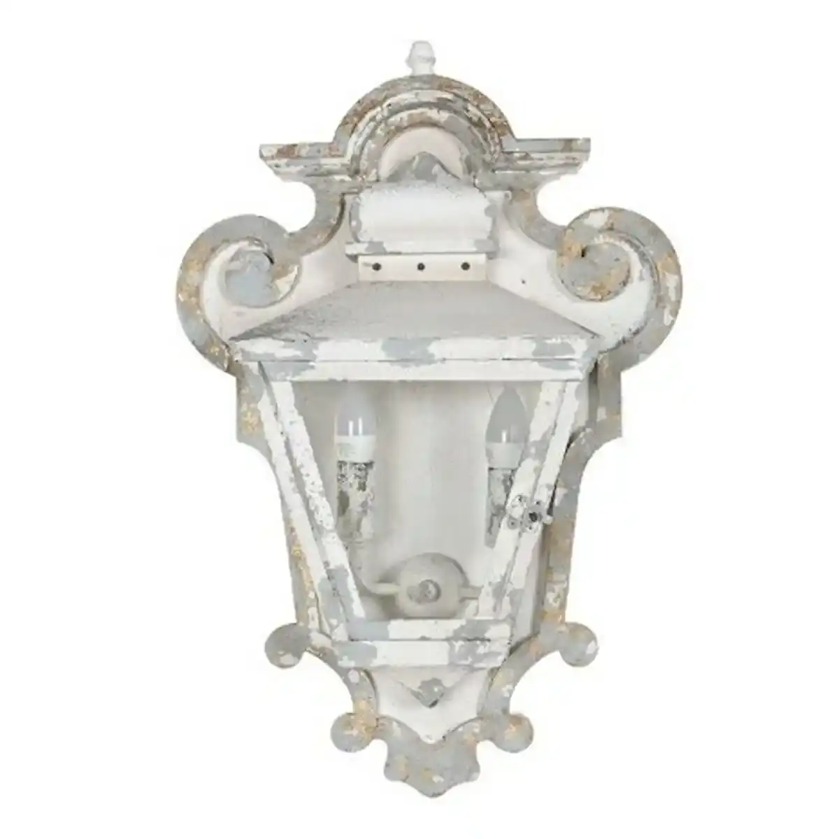 Applique dkd home decor cristal metal blanc neoclassique 43 x 16 5_2083. DIAYTAR COTE D'IVOIRE - Votre Destination pour un Shopping Unique. Parcourez notre catalogue et trouvez des articles qui vous inspirent et vous édifient.