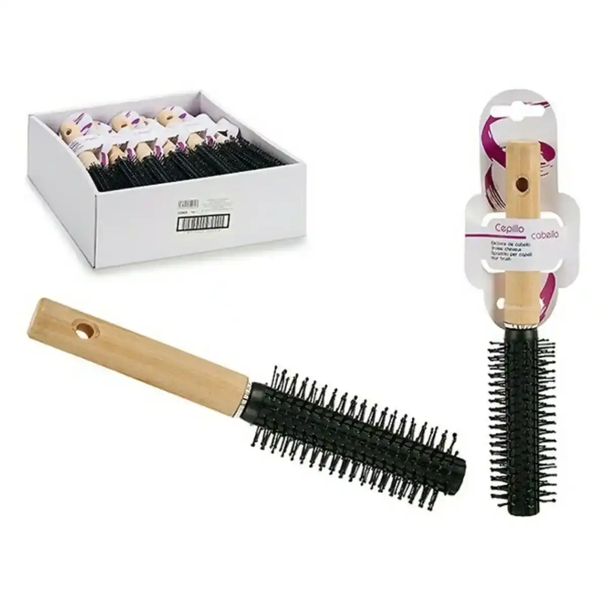 Brosse bois noir plastique_4355. DIAYTAR COTE D'IVOIRE - Où Chaque Produit a son Histoire à Raconter. Parcourez notre catalogue et découvrez des articles qui portent en eux la passion et l'histoire du Côte d'Ivoire.