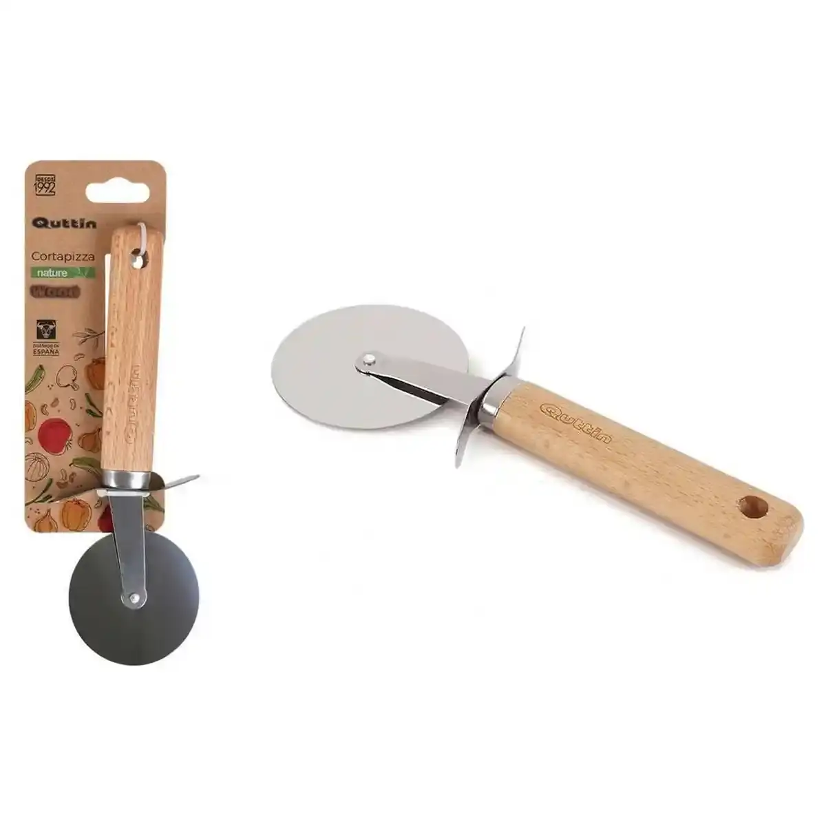 Coupe pizza quttin nature_2581. Entrez dans l'Univers de DIAYTAR COTE D'IVOIRE - Où la Tradition S'unit à la Modernité. Explorez notre sélection pour trouver des produits qui allient héritage et innovation.