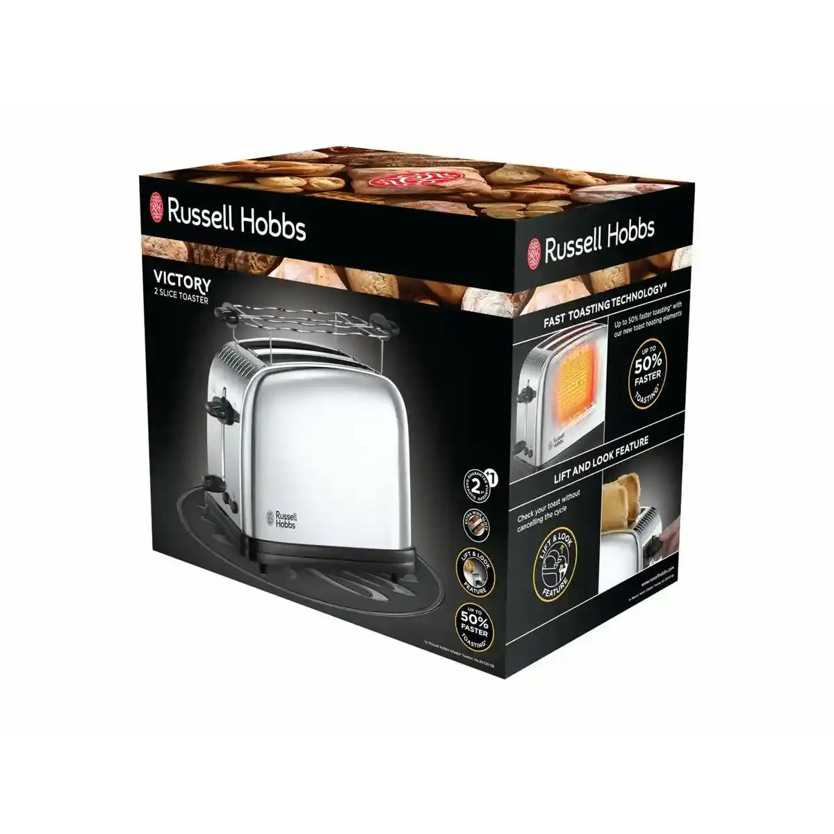 Grille pain russell hobbs 23310 56 1200 w_6600. Bienvenue sur DIAYTAR COTE D'IVOIRE - Où Chaque Produit a son Histoire. Découvrez notre sélection unique et choisissez des articles qui racontent la richesse culturelle et artistique du Côte d'Ivoire.