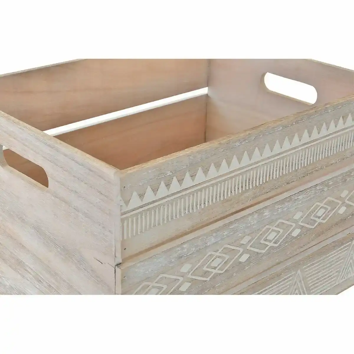 Set de boites decoratives dkd home decor wood boho 2 pcs _8942. DIAYTAR COTE D'IVOIRE - Où Choisir est un Acte d'Amour pour le Côte d'Ivoire. Explorez notre boutique en ligne et choisissez des articles qui célèbrent la culture et l'artisanat du pays.