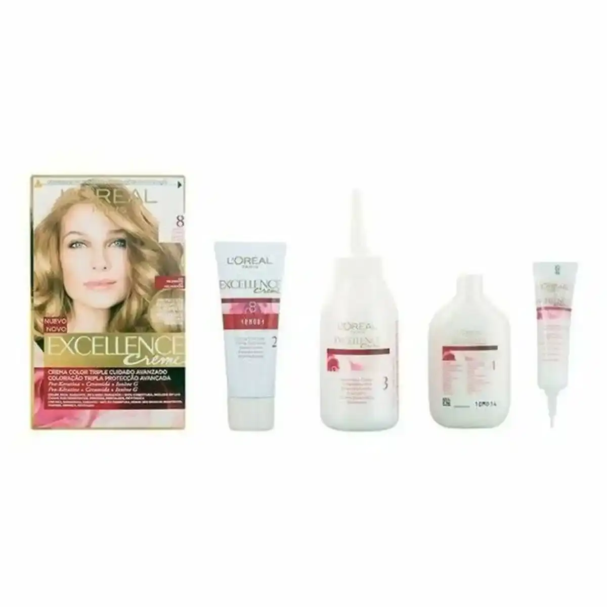 Teinture permanente excellence l oreal make up blond clair_1435. DIAYTAR COTE D'IVOIRE - L'Art du Shopping Éclairé. Naviguez à travers notre plateforme intuitive et découvrez une variété d'articles soigneusement sélectionnés pour répondre à vos besoins et à vos envies.