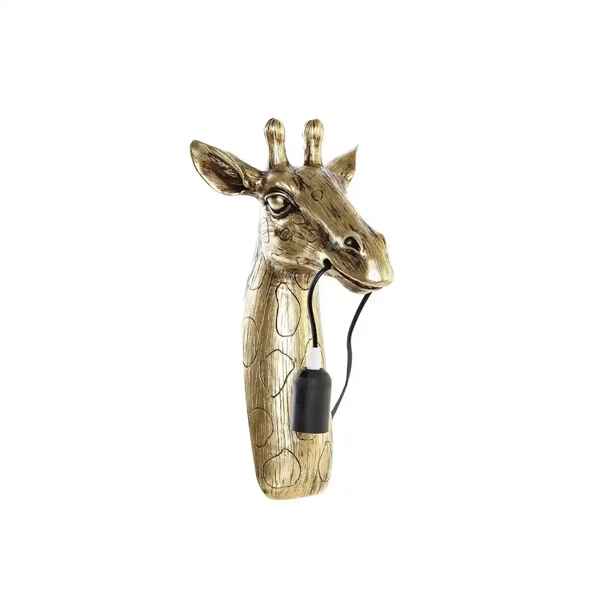 Applique dkd home decor resine doree colonial 50 w girafe 21_6832. DIAYTAR COTE D'IVOIRE - Où le Shopping est un Plaisir Engagé. Parcourez notre catalogue et choisissez des produits qui respectent vos valeurs et vos attentes.
