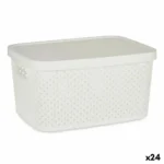 Boite de rangement avec couvercle plastique blanc 3 5 l 17 5 x_2234. DIAYTAR COTE D'IVOIRE - Là où les Rêves de Shopping Deviennent Réalité. Naviguez à travers notre catalogue diversifié et choisissez parmi une variété d'articles qui feront de votre shopping une expérience inoubliable.