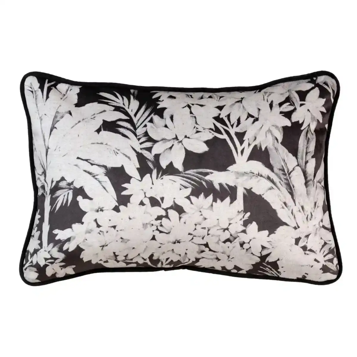 Coussin noir 45 x 30 cm_7173. Bienvenue chez DIAYTAR COTE D'IVOIRE - Où Choisir est une Invitation au Voyage. Explorez notre boutique en ligne et découvrez des produits qui vous transportent dans l'univers du Côte d'Ivoire.