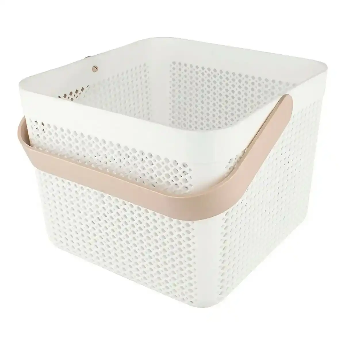 Panier multi usages confortime wood 23 x 23 x 18 cm _4689. DIAYTAR COTE D'IVOIRE - Votre Destination Shopping Inspirante. Explorez notre catalogue pour trouver des articles qui stimulent votre créativité et votre style de vie.