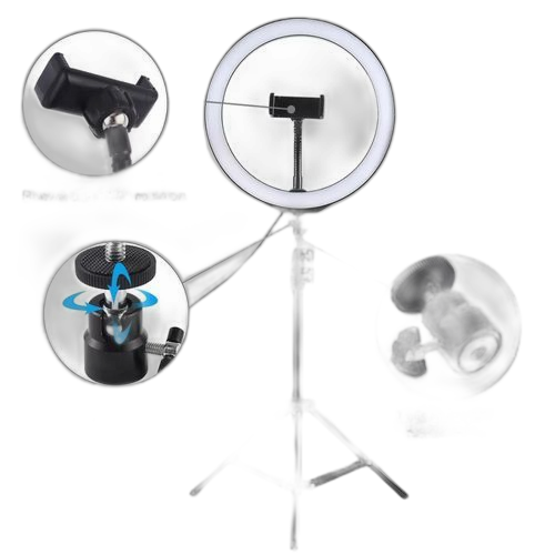 10" led ring light fill light dimmable lamp studio photo