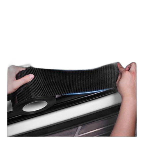 10cm*3m autocollant de voiture en fibre de carbone 3d film protecteur en pâte bricolage