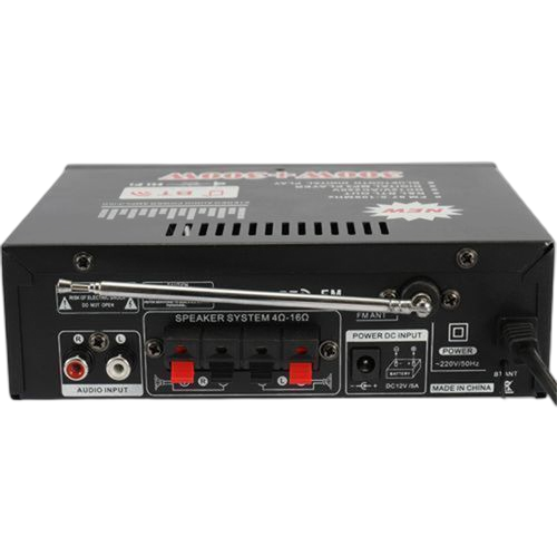 12v / 220v mini 2ch affichage lcd hifi audio stéréo amplificateur bluetooth