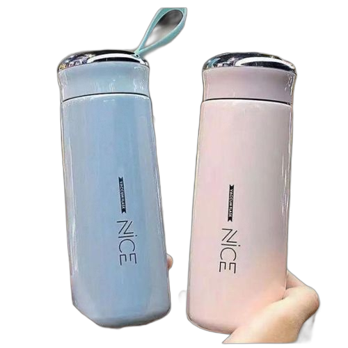 2 bouteille d'eau en verre