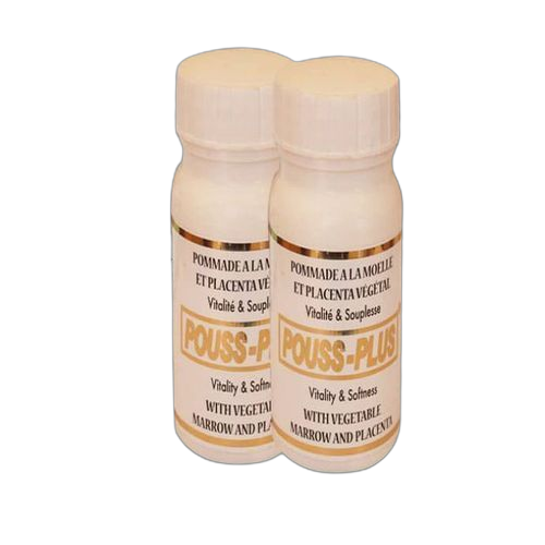 2 pommade de cheveux "pousse plus" 125g