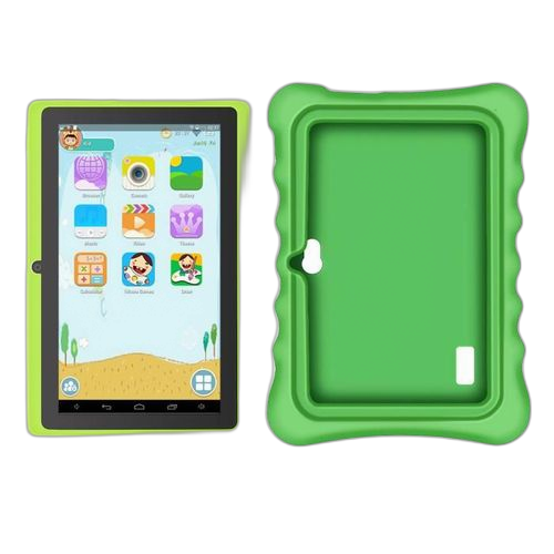 2 white tablette enfantecran 7"ram 2 go rom 16go caméra 0.3 mégapixels vert