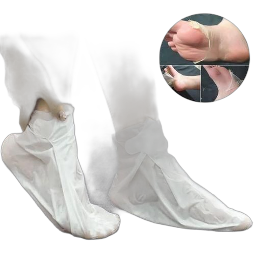 2pcs masque pied enlever peau morte, peeling foot mask