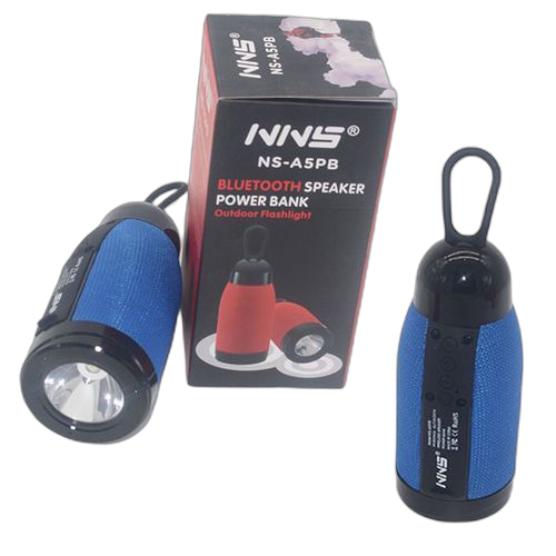 3 in 1 haut parleur avec power bank intégré + lampe torche tr