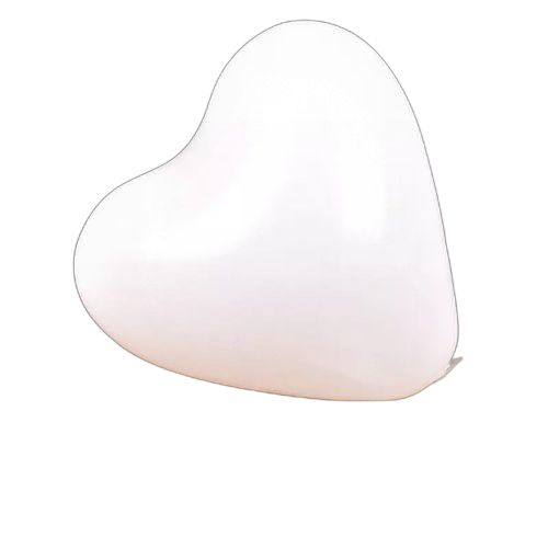 3 pommes lot de 10 ballon forme cœur gonflable latex mat