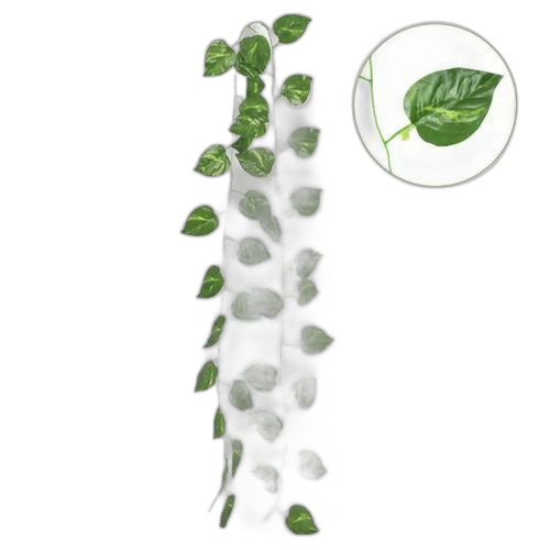 3 pommes lot de 5 guirlandes de feuilles de lierre artificielle