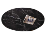40x300cm papier vinyle autocollant imperméable effet marbre aspect granit noir