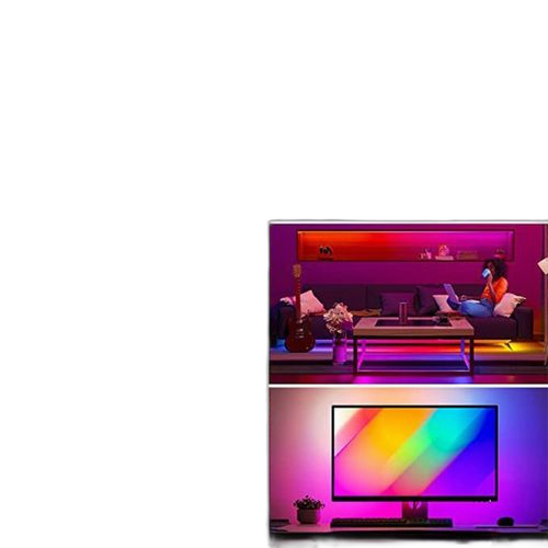 5m led strip light rgb 3 contrôle de fil clé pour la fête