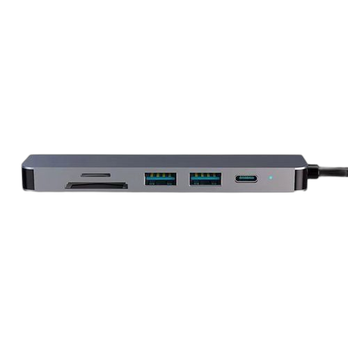 6 in 1 usb hub 4k type c vers hdmi compatible vga rj45 usb 3.0 pd 87w adaptateur