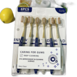 6pcs brosse à dents sensitive original soft travel