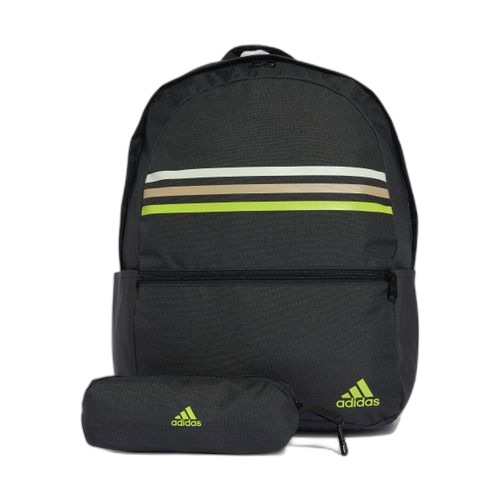 Adidas classic horizontal 3 stripes backpack sacs unisex noir
