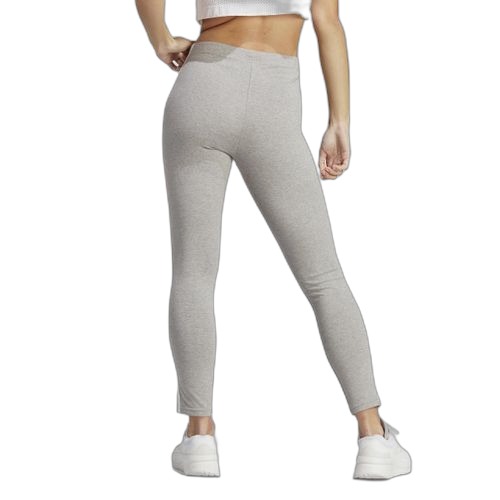 Adidas essentials 3 stripes high waisted single jersey leggings leggings femmes gris – Image 4